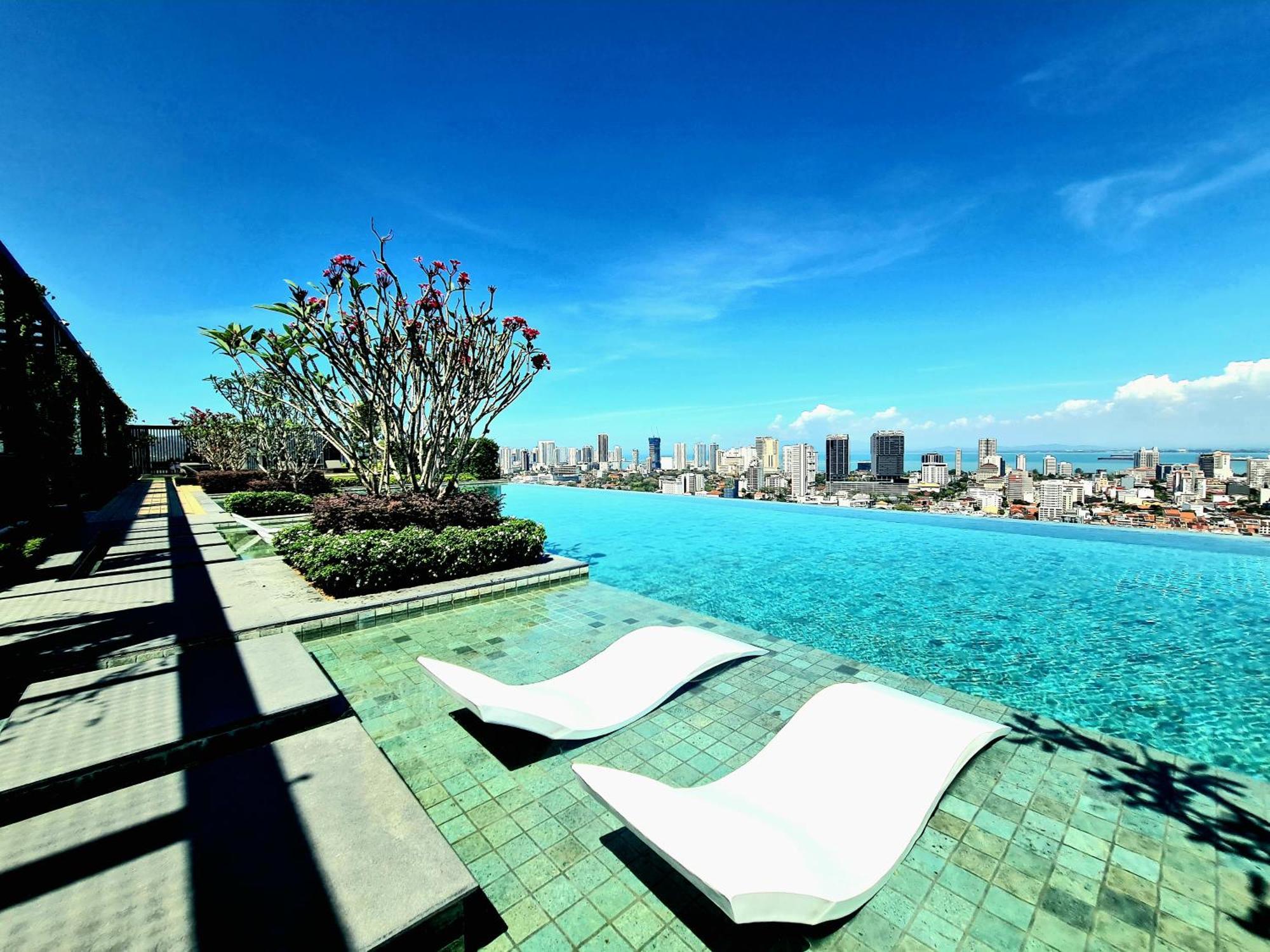 Beacon Executive Suite - Skypool Penang View Georgetown Exterior foto